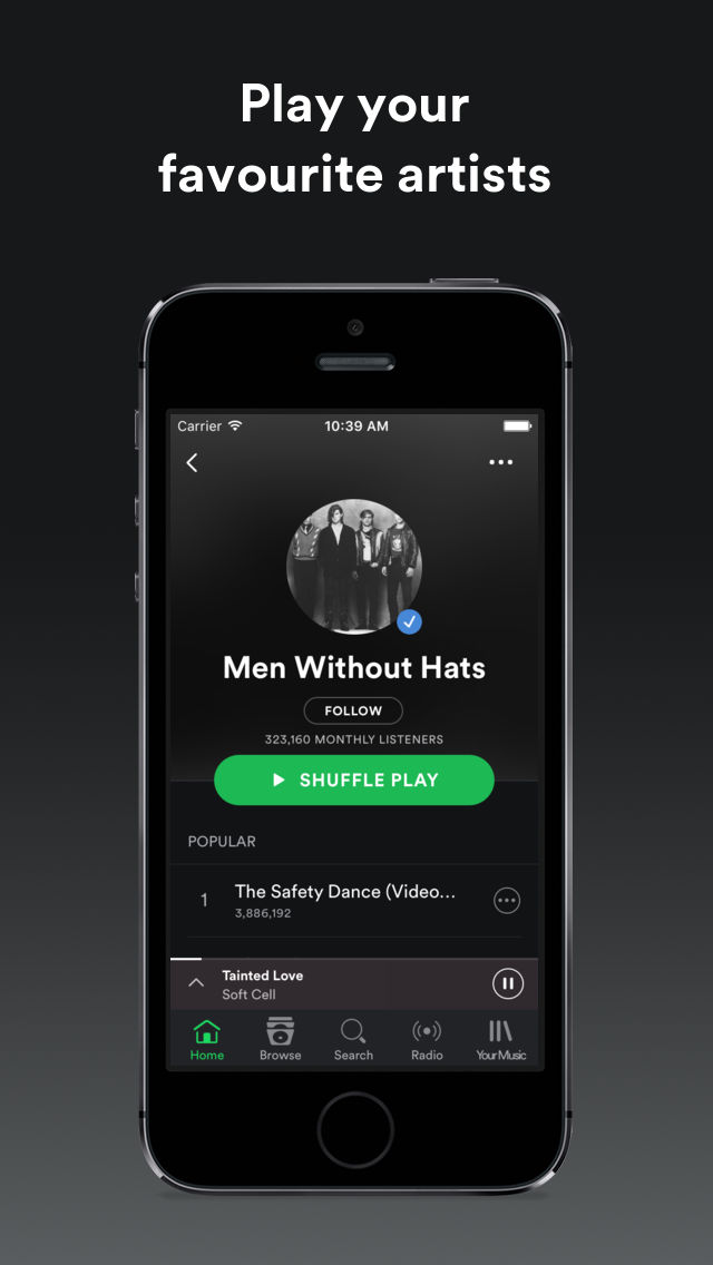 Spotify import from apple music